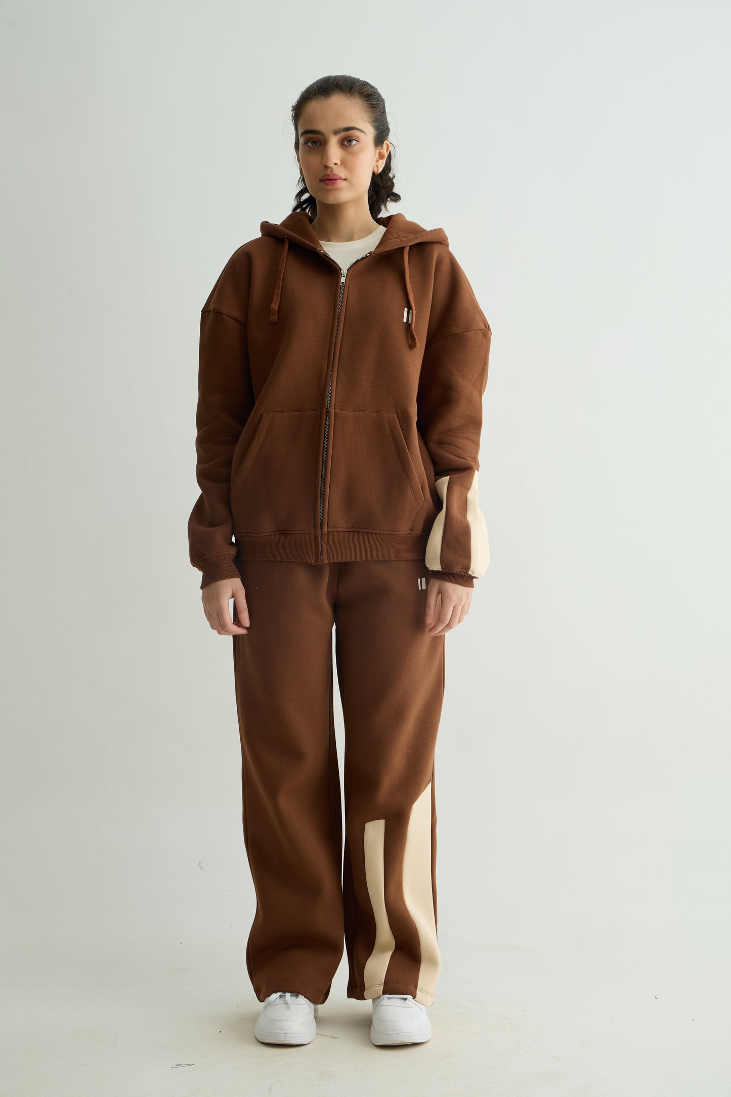 Chapter2Drip Mocha everyday zipper hoodie & sweatpants set — view 12
