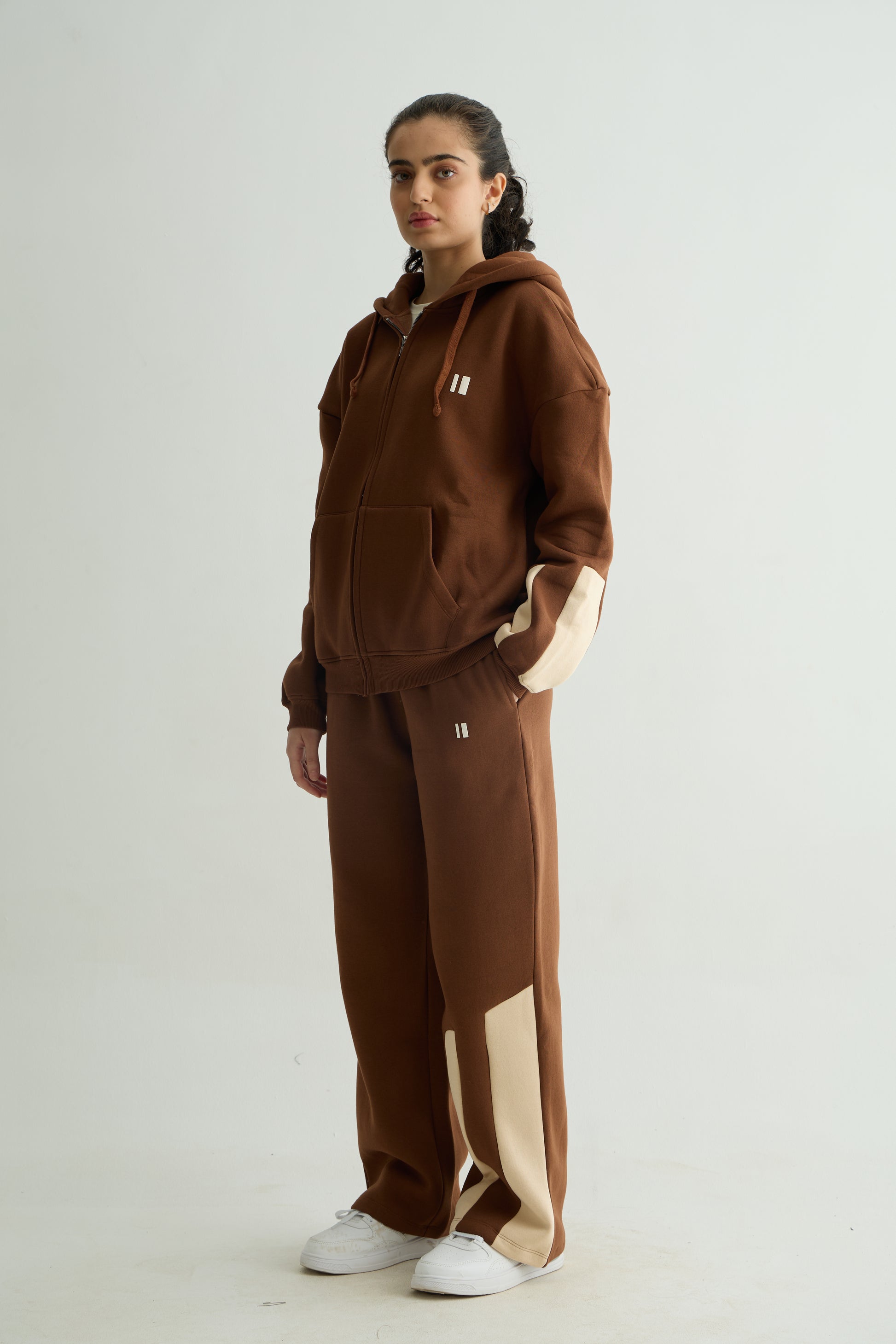Chapter2Drip Mocha everyday zipper hoodie & sweatpants set — view 13