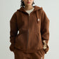 Chapter2Drip Mocha everyday zipper hoodie & sweatpants set — view 2