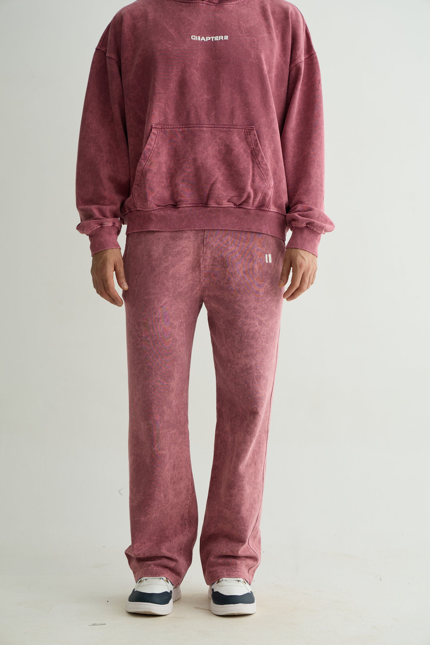 Chapter2Drip Burgundy Washed co-ord set — view 5