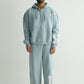Pastel Blue Everyday Zipper Hoodie + Sweatpants Set