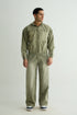 Chapter2Drip Olive Washed denim co-ord set
