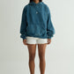 Chapter2Drip Sea Blue washed hoodie — view 2