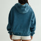 Chapter2Drip Sea Blue washed hoodie — view 4