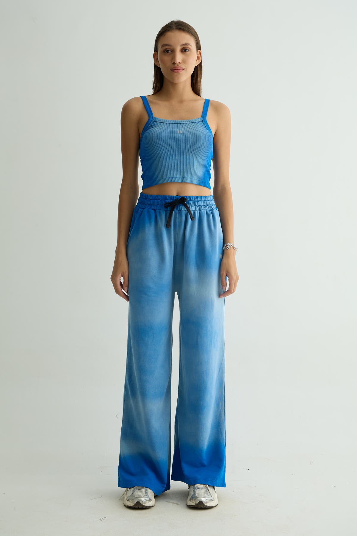 Spray Washed Blue Set