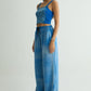 Spray Washed Blue Set