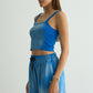 Spray Washed Blue Set