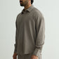Cross Knit Grey Set