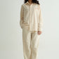 Chapter2Drip Off-White linen-cotton co-ord set