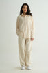 Chapter2Drip Off-White linen-cotton co-ord set