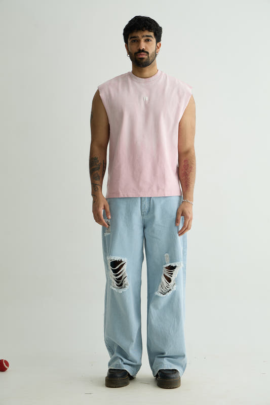 Chapter2Drip Washed Pink vest — view 2