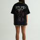 Black Stupid Cupid T-shirt