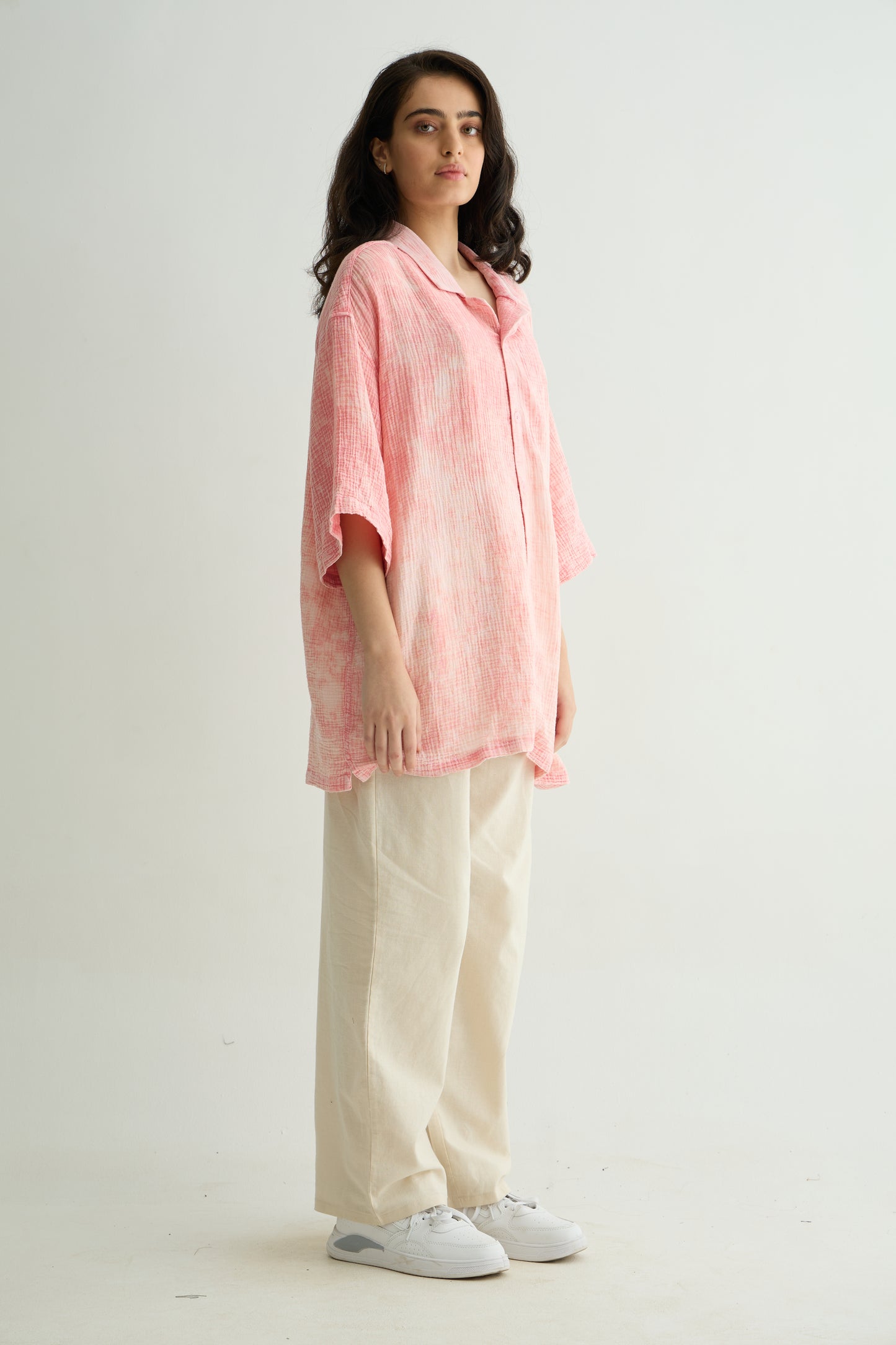 Washed Light Pink Shirt