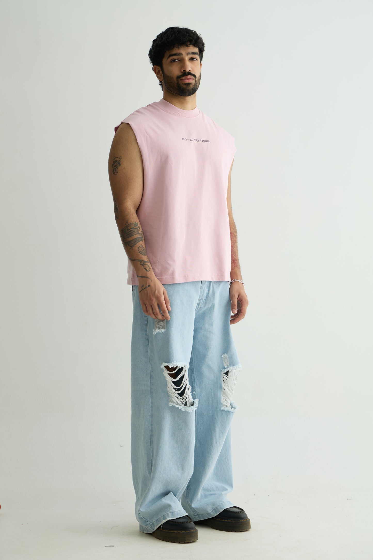 Anti-Everything Club Vest Pink