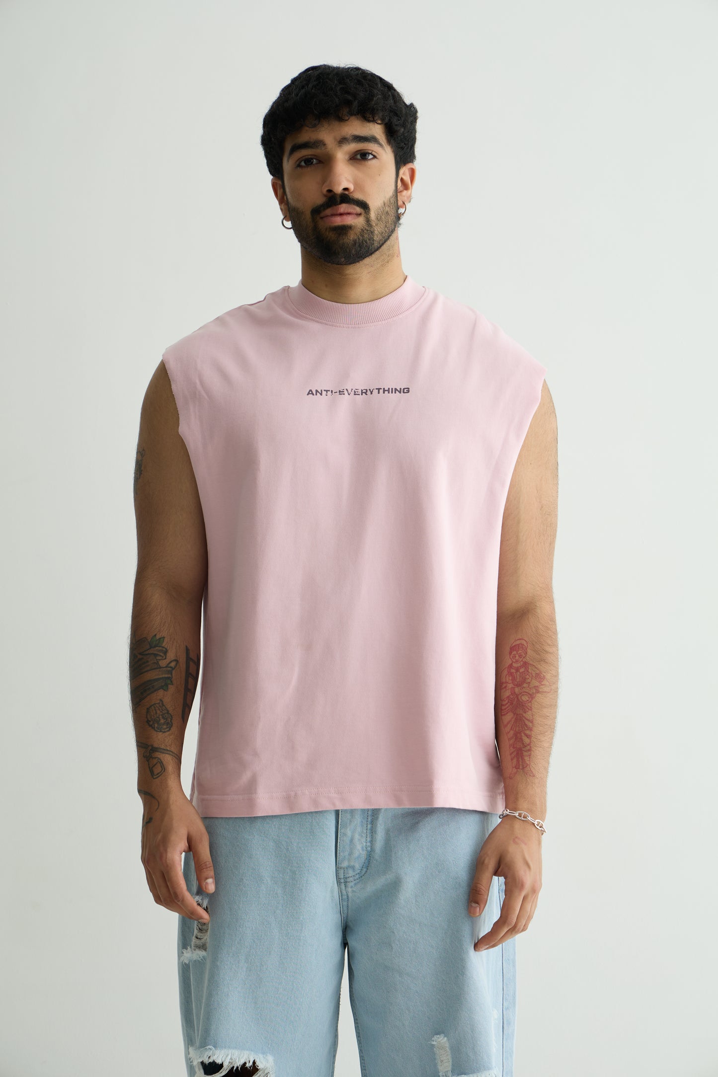 Anti-Everything Club Vest Pink