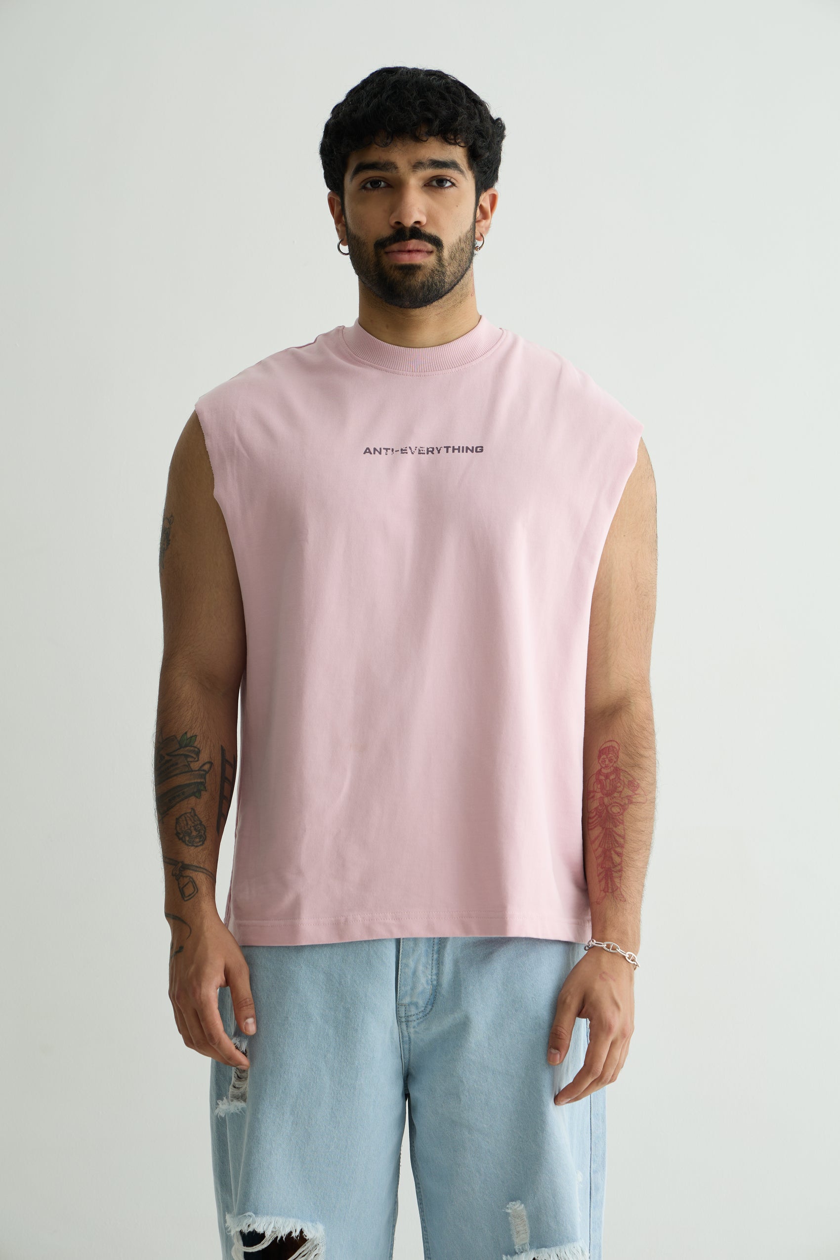 Anti-Everything Club Vest Pink