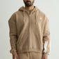 Chapter2Drip Dusty Coffee everyday zipper hoodie