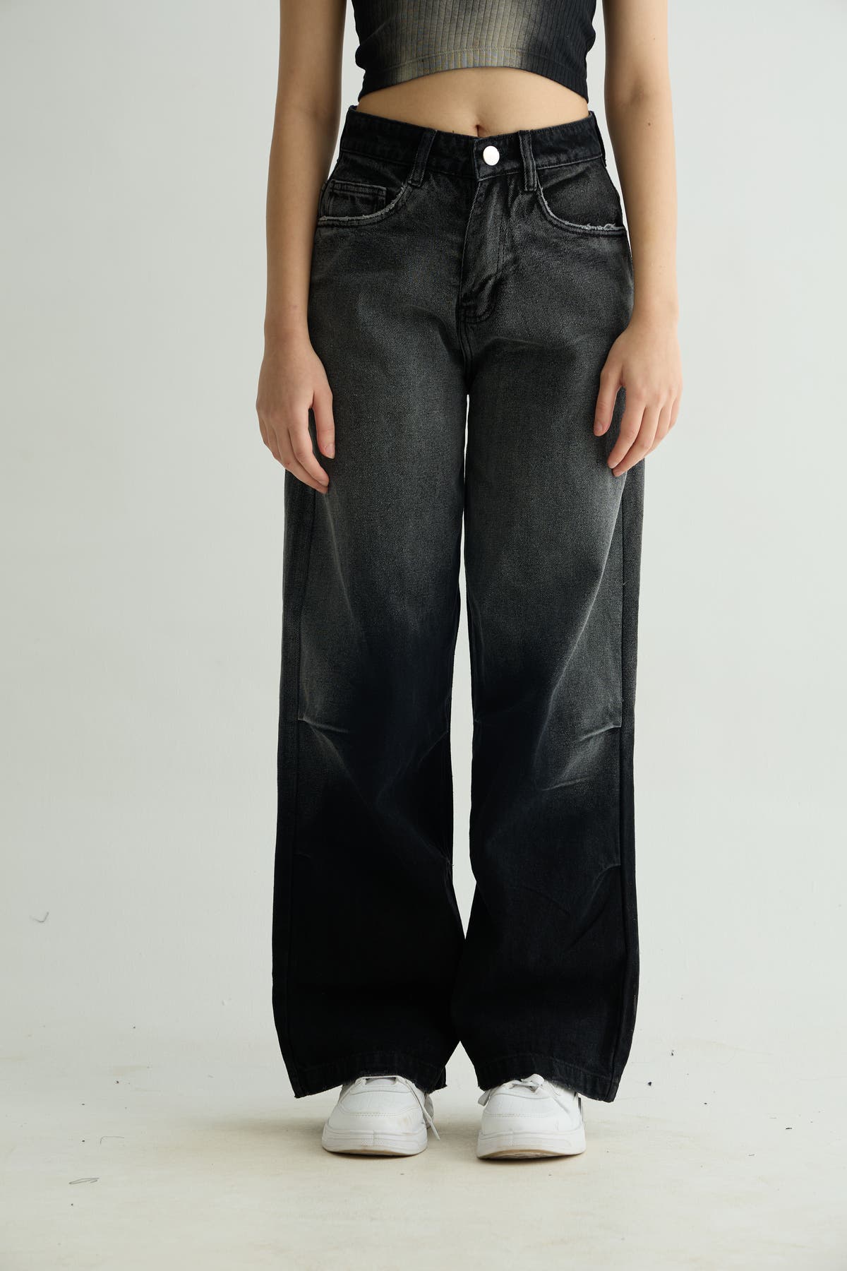 Chapter2Drip Ombre Faded washed denims