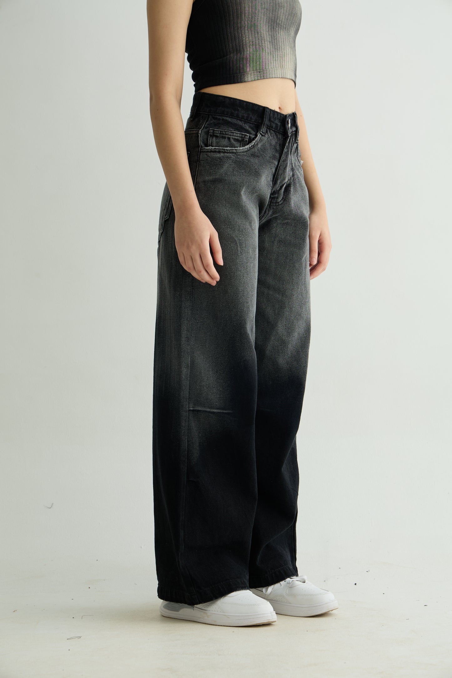 Ombre Faded Washed Denims