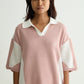 Chapter2Drip Mauve knit polo — view 4
