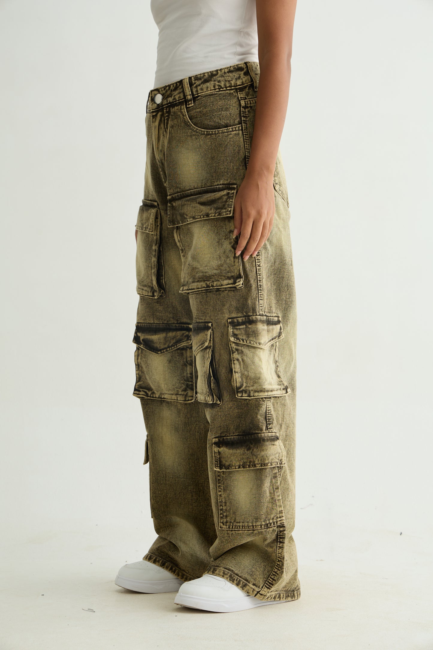 Mocha Wash Utility Cargo