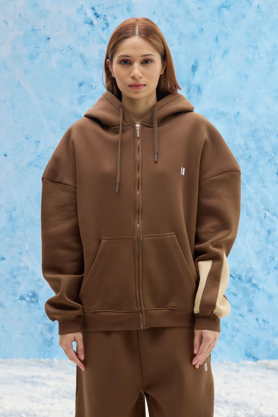 Mocha Everyday Zipper Hoodie