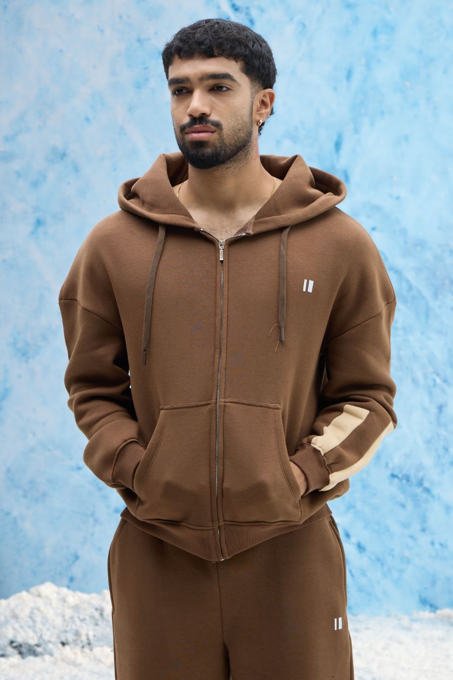 Mocha Everyday Zipper Hoodie