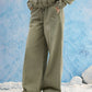 Olive Washed Denim Co-Ord Set