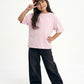 Light Pink Washed T-Shirt Jr