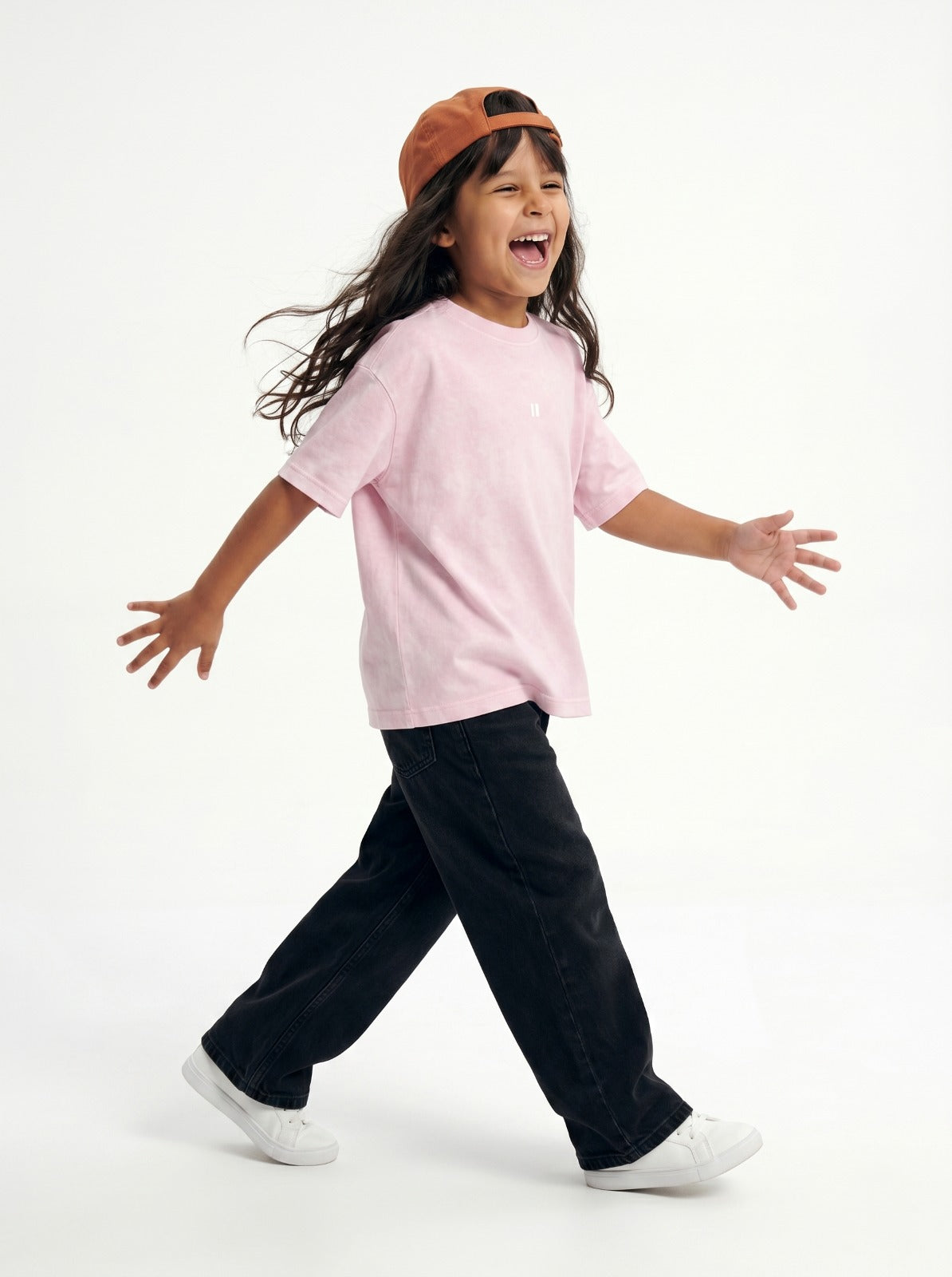 Light Pink Washed T-Shirt Jr