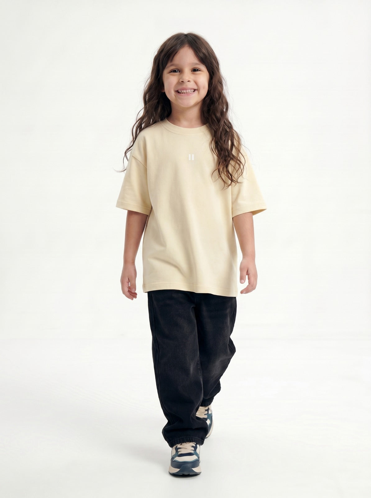 Sand Solid T-Shirt Jr