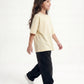 Sand Solid T-Shirt Jr