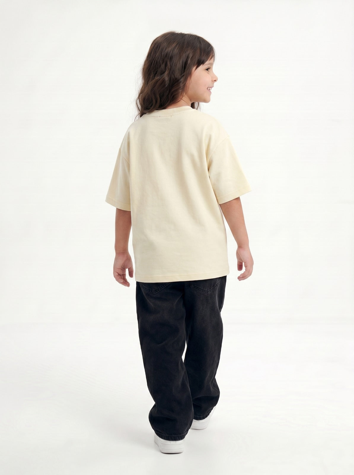Sand Solid T-Shirt Jr
