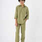 Olive Linen Set Jr