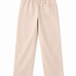 Coffee Linen Pants Jr