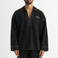 Black Denim Kurta - Full look