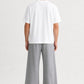 Grey Melange Baggy Joggers