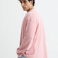 Baby Pink Full Sleeve Waffle T-shirt