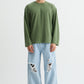Olive Waffle Full Sleeve T-shirt