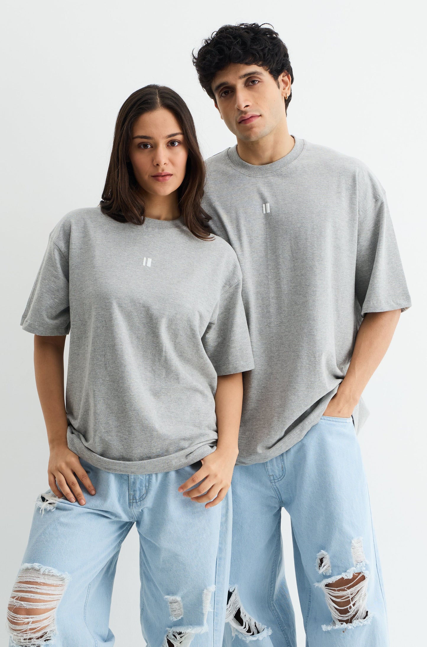 Grey Melange T-shirt