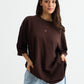 Brown Solid T-shirt