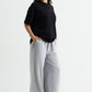 Grey Melange Baggy Joggers