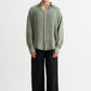 Washed Past Olive Linen Shirt