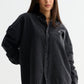 Charcoal Washed Cotton Viscose Shirt