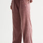 Mauve Washed Gauze Cotton Pant