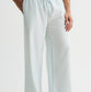 Sky Blue Washed Cotton Viscose Pant