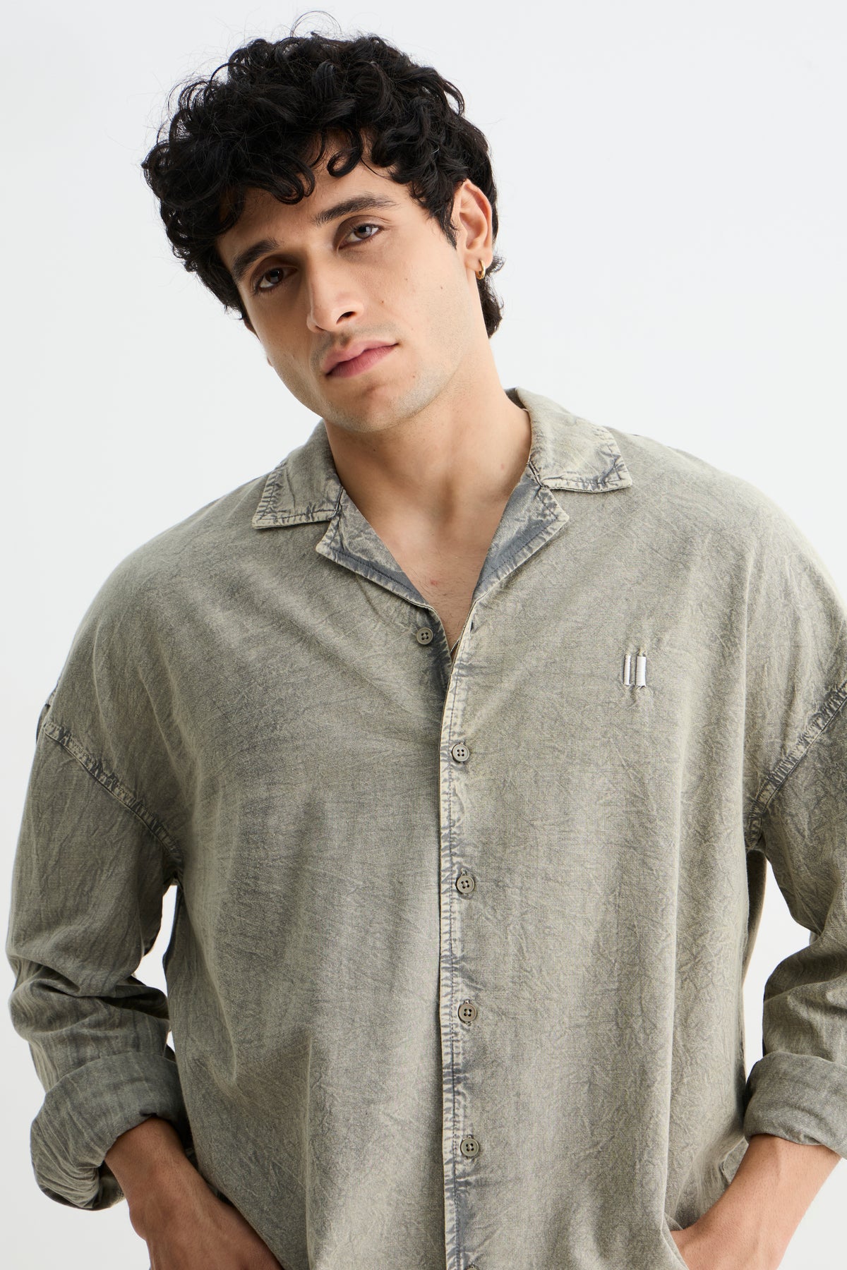 Grey Washed Past Shirt