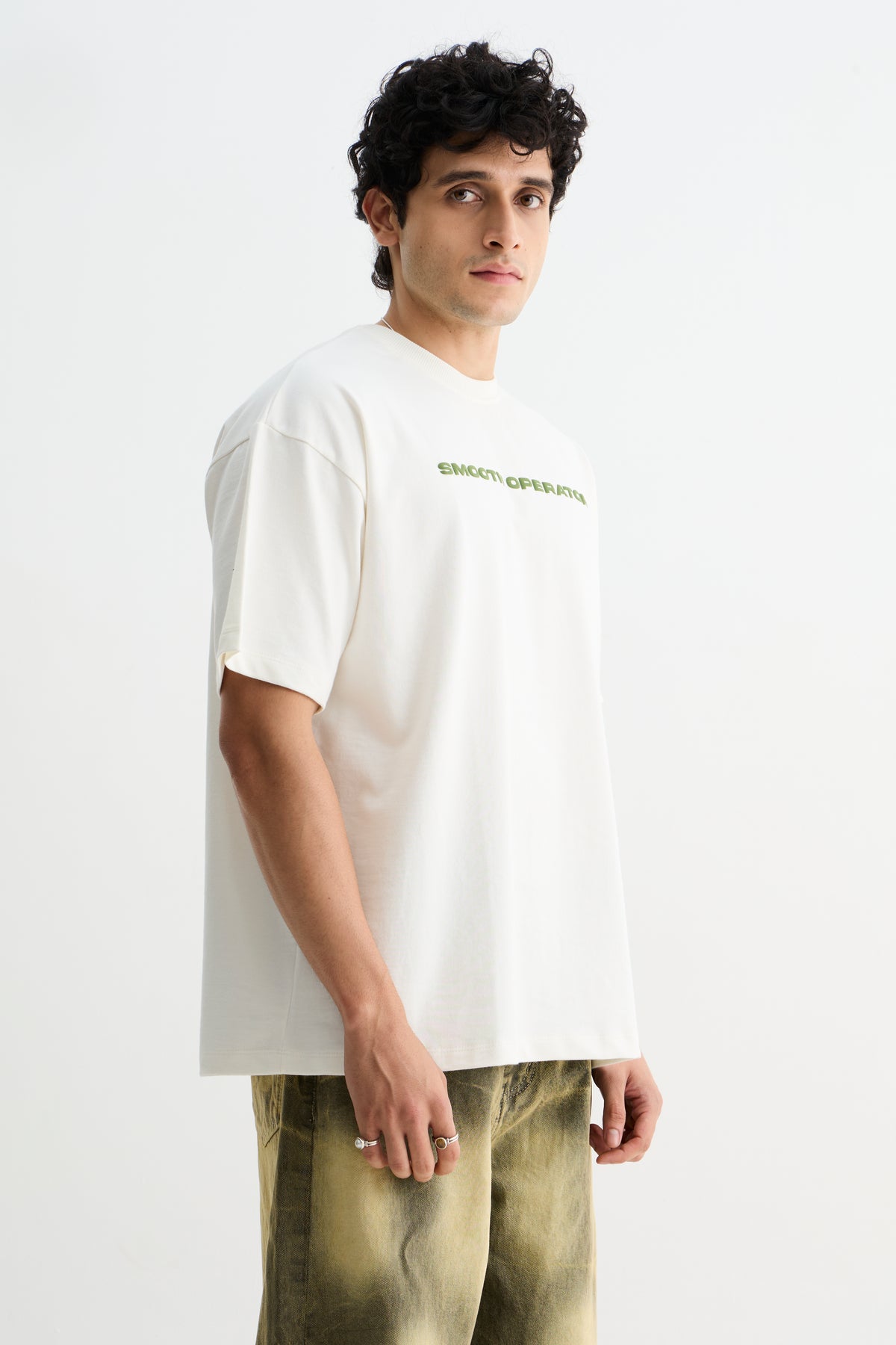 White Smooth Operator T-shirt