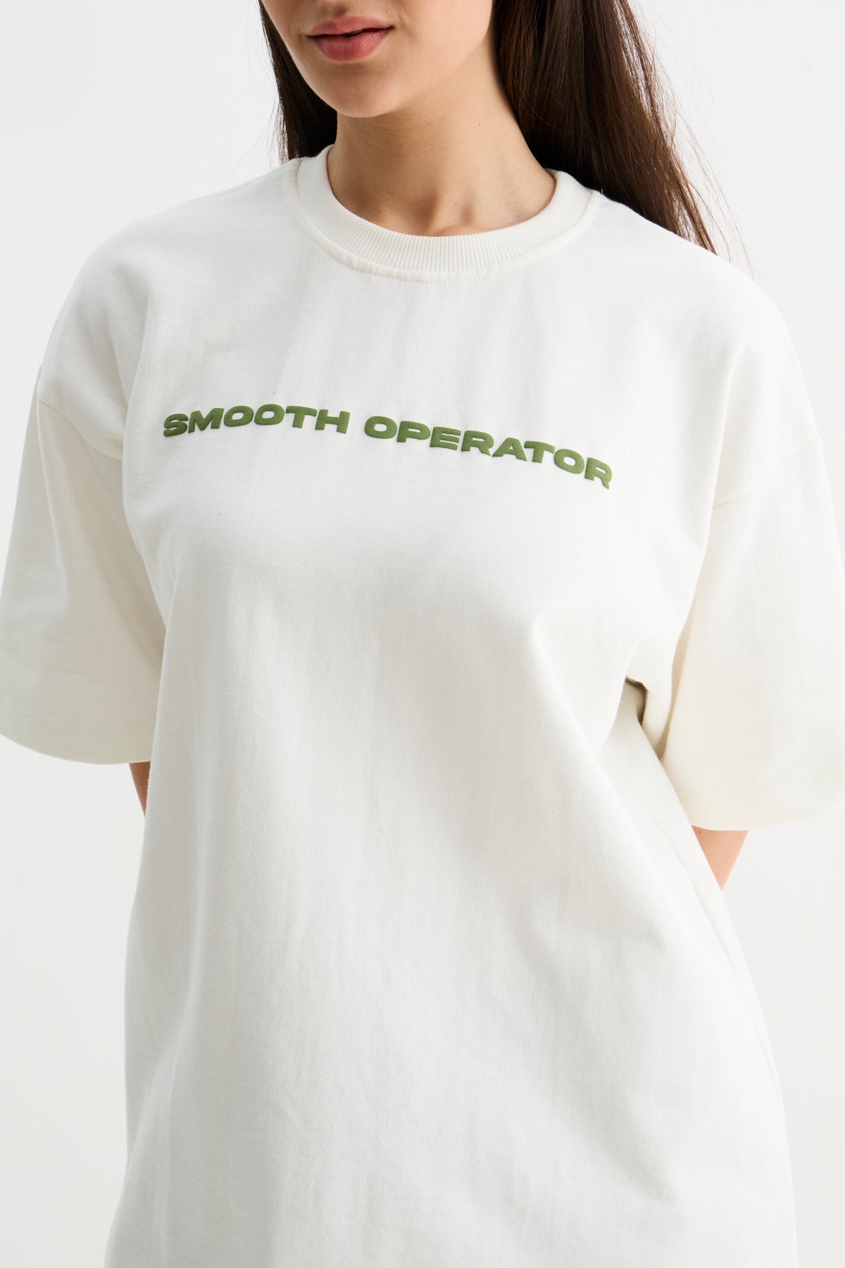White Smooth Operator T-shirt
