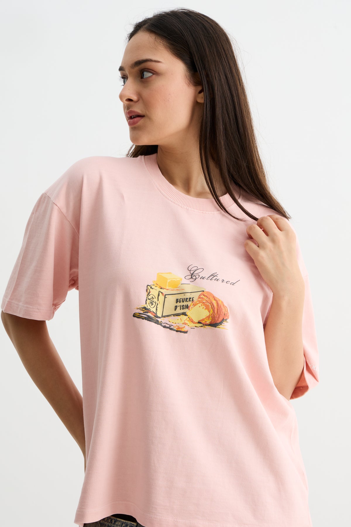 Pink Buttered T-shirt